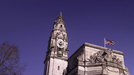 town hall in cardiff