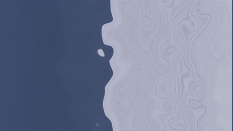 schöne abstrakte wellen auf der oberfläche, blaue und graue farbgradienten. flüssigkeitsschleife cg-muster-hintergrund.