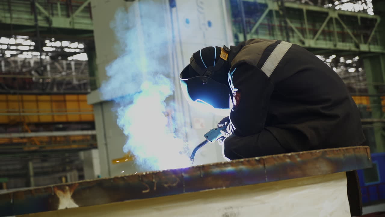 Welding in a Factory