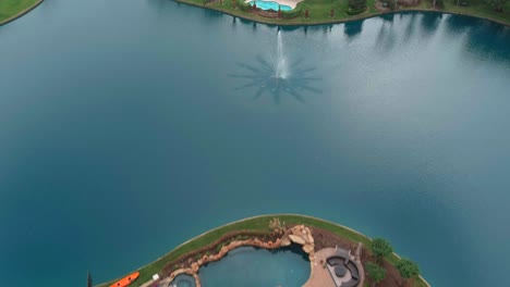 Aerial-of-affluent-homes-in-Houston,-Texas