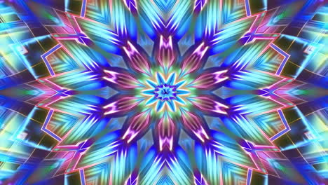 vibrant abstract kaleidoscope patterns