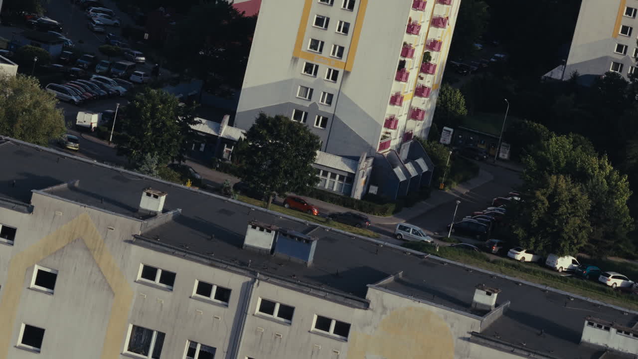 City Apartment Buildings