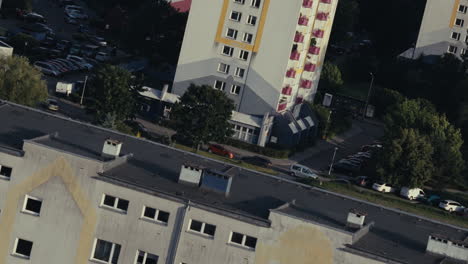 city apartment buildings