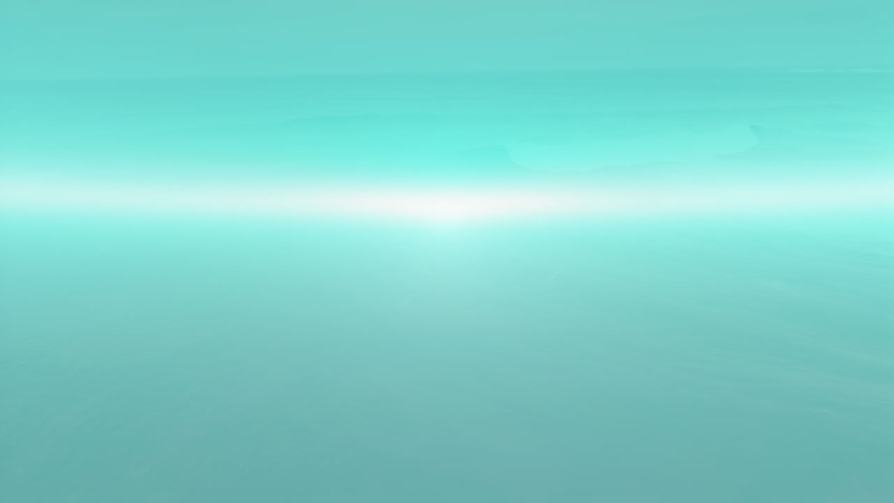 Animation of data processing over seascape