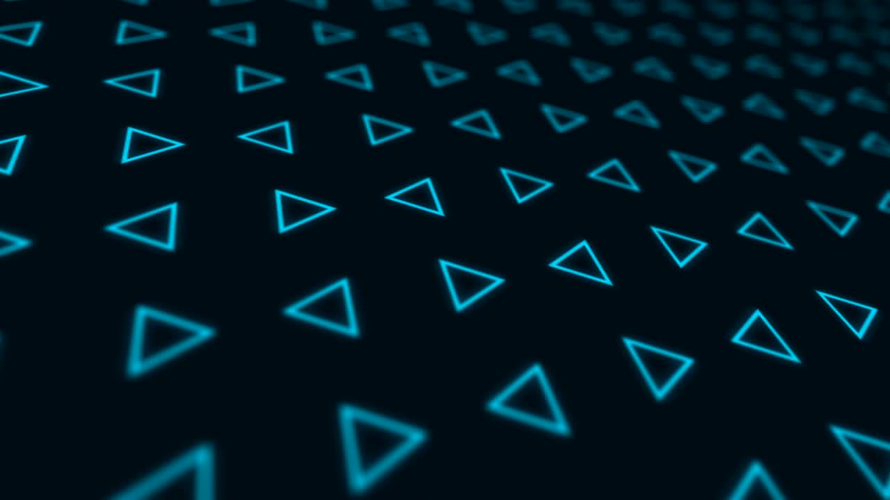 animación de bucle sin costuras de 4k con formas geométricas en movimiento.