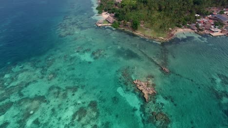 mucura island and its crystal clear waters