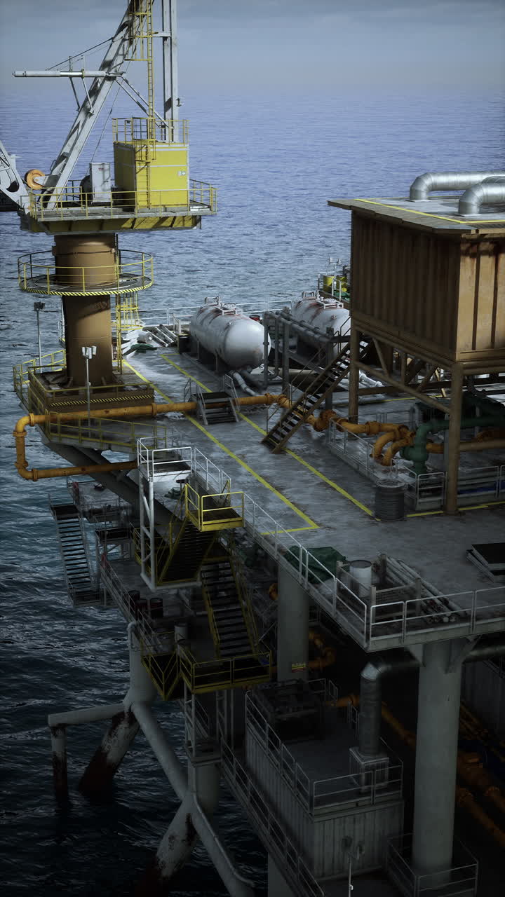 Olieplatform i Havet