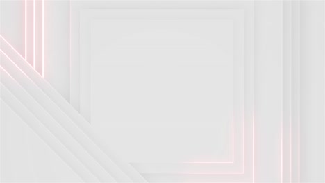geometric abstract white background with pink lines