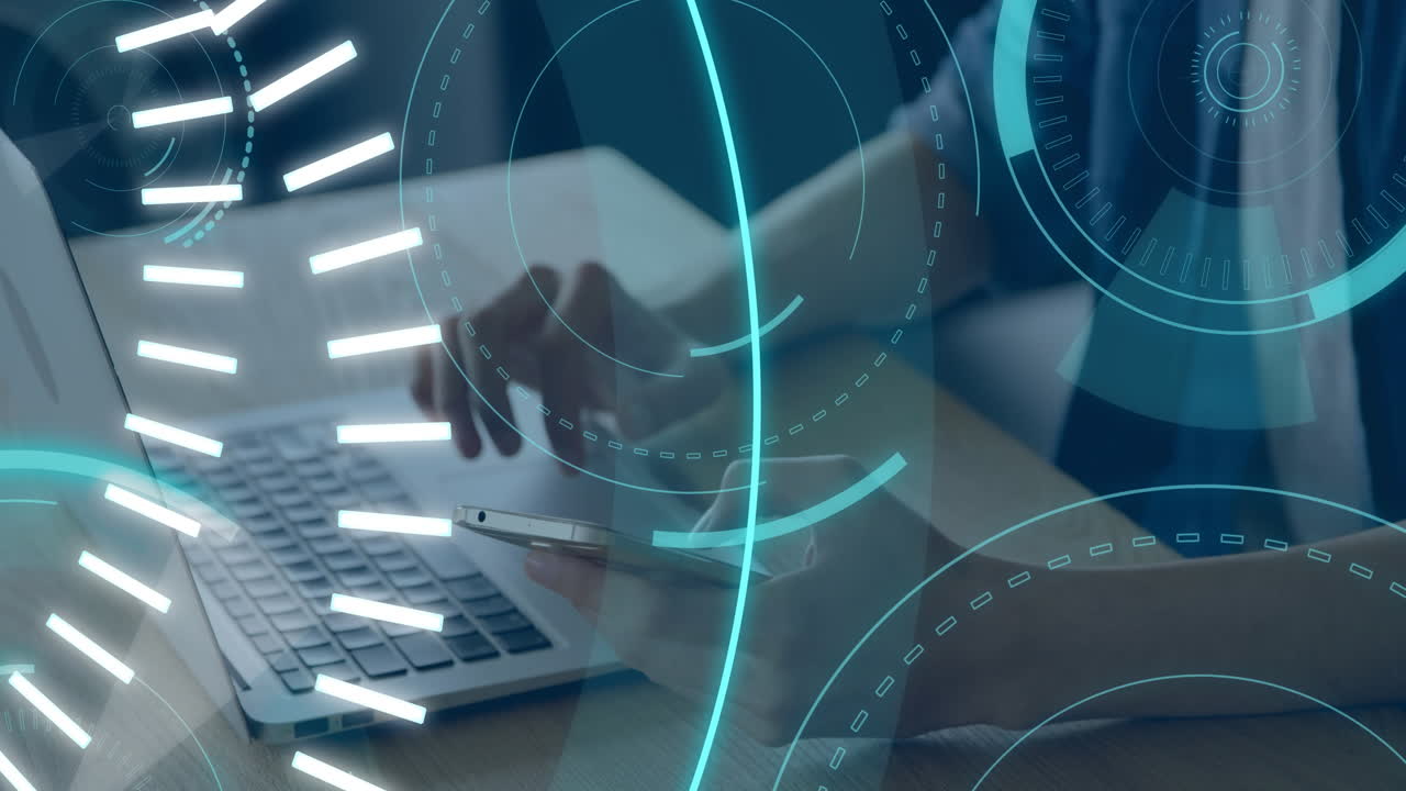 5g escrito en el medio de un círculo futurista 4k