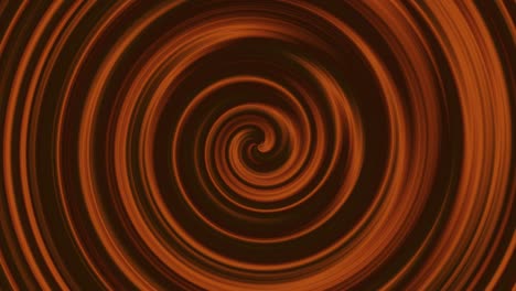 rotating swirl of liquid brown chocolate. looped motion