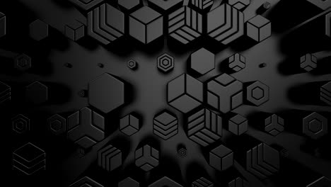 fondo de hexágonos animados