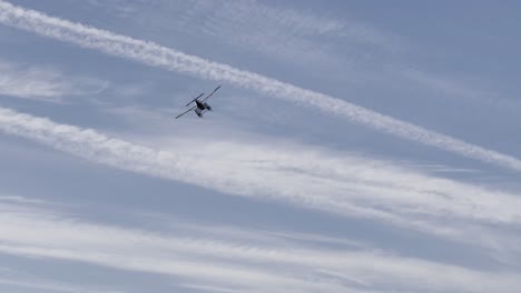 紐約曼哈頓上空飛翔的水上飛機,從上面顯示美麗的風景