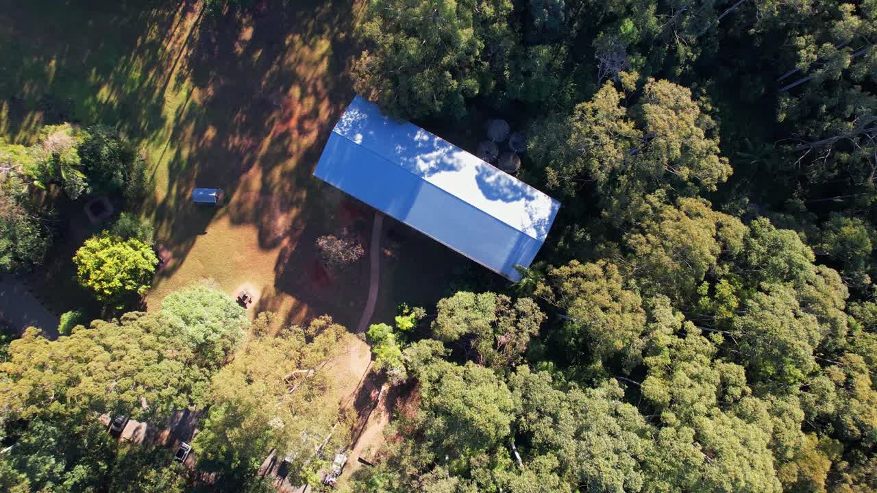 Bird's Eye View of The Gantry - D'Aguilar National Park - Mount Mee - Mount Byron Queensland - Australia