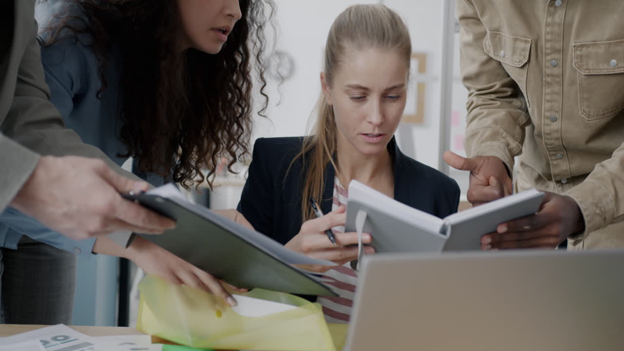 colaboración en el equipo empresarial