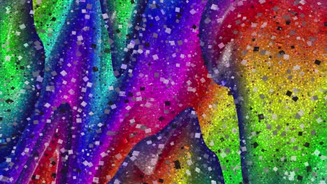 animación abstracta, fondo líquido, hermosa película de pintura digital, película de fondo abstracta. animación de gradiente holográfico.