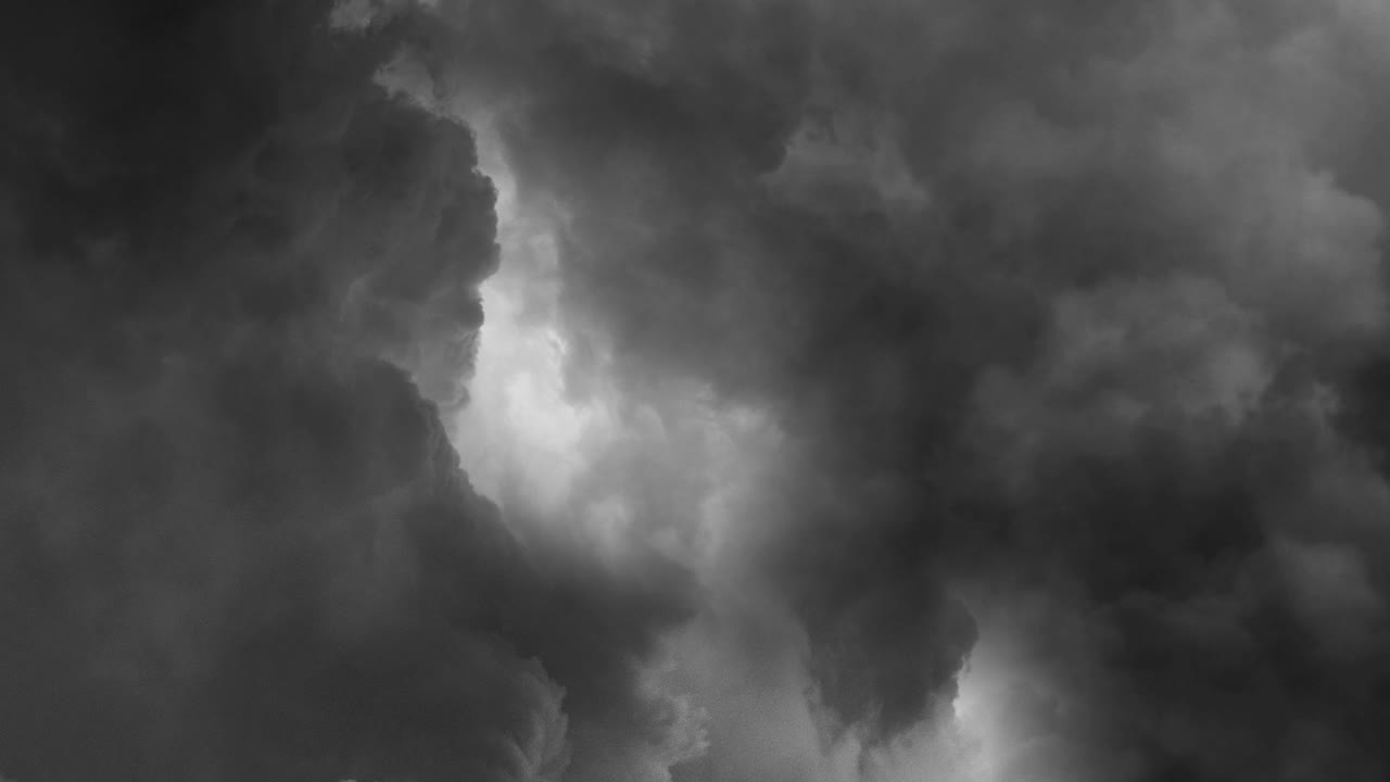 Dramatic gray Sky With Stormy in dark Clouds
