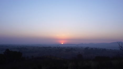 beautiful sunrise in cholula puebla