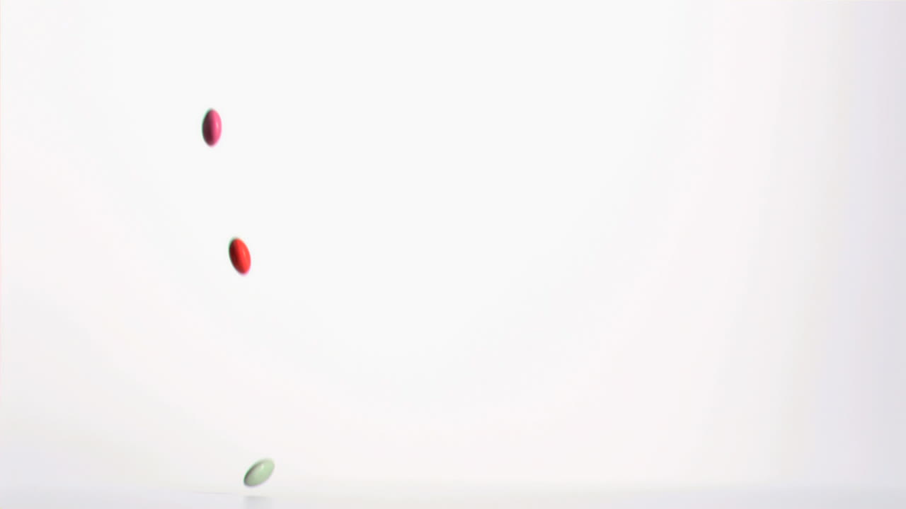 carnes dulces cayendo en cámara súper lenta