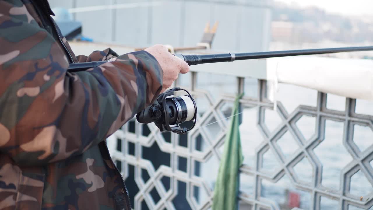 다리 에서 시 하는 사람