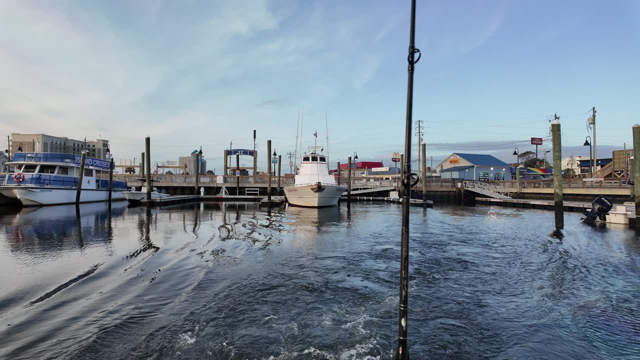 North Carolina drone footage of carolina beach.