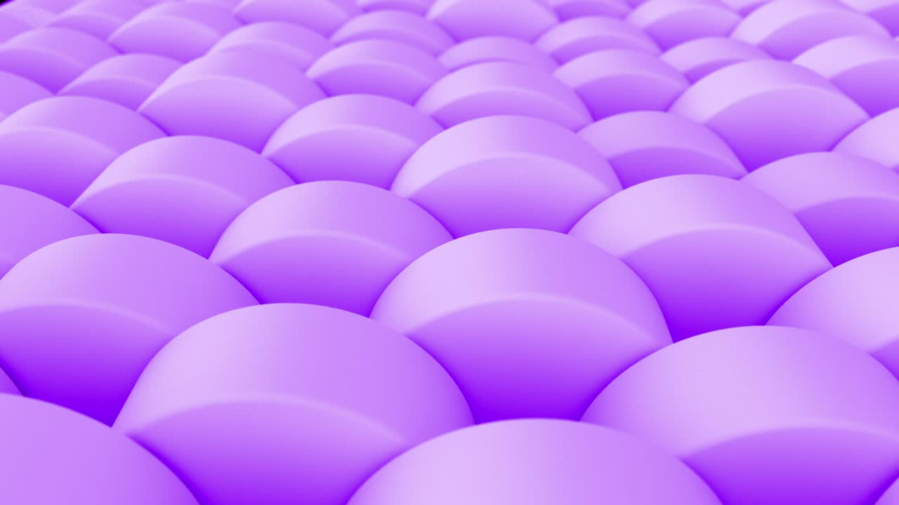 conjunto abstracto 3d de diferentes colores formas cilindros alrededor del fondo del objeto. 4k computadora render animación de bucle de imágenes.