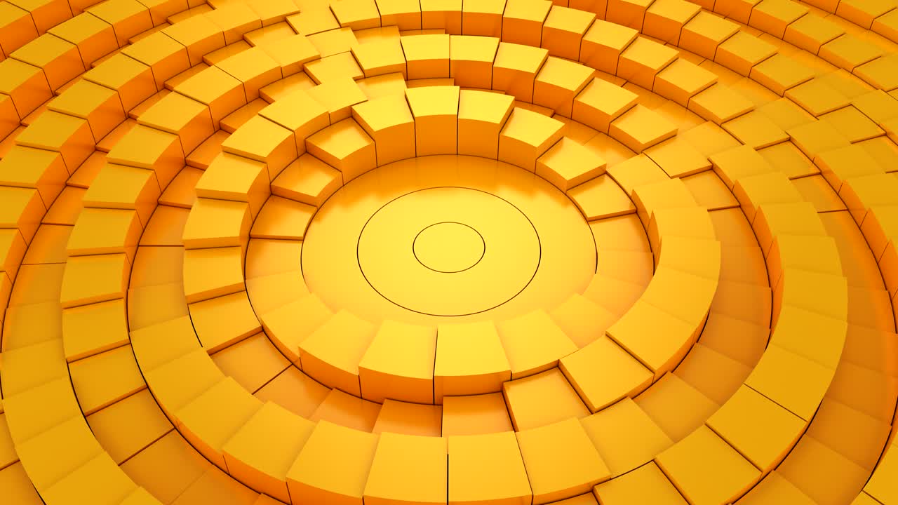 las cajas forman una onda