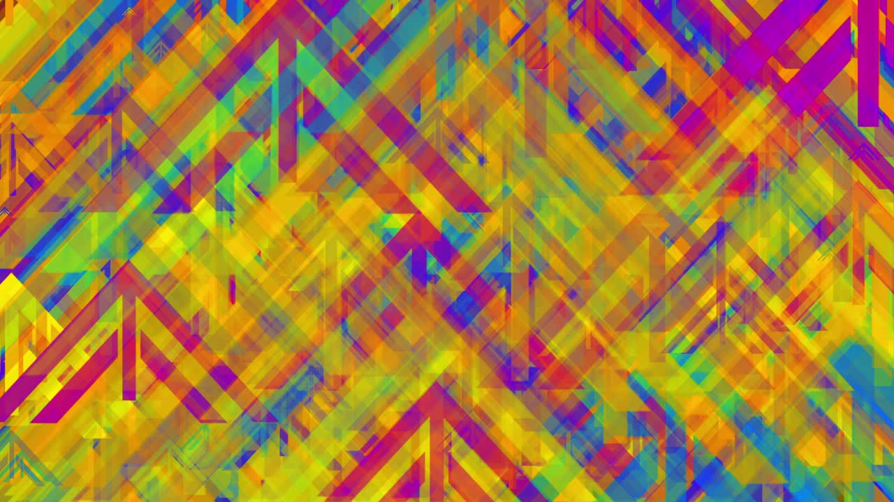 abstracto colorido en forma de chevrón mosaico bucle de fondo