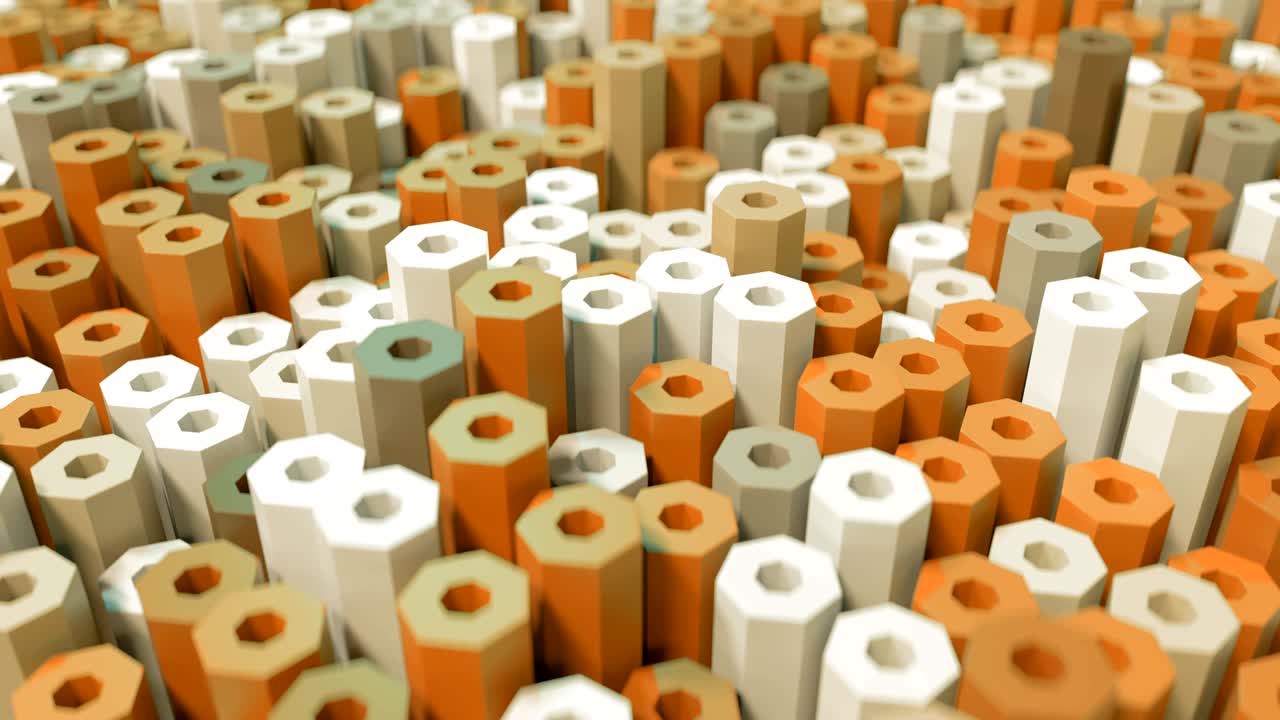 4k 추상적인 벌집 그리드