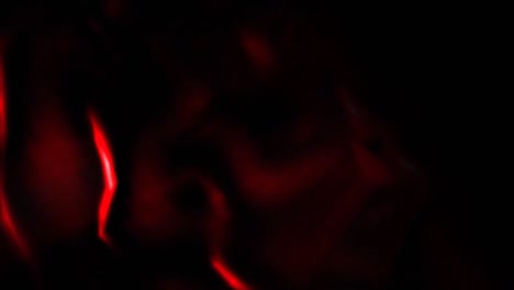 luz roja brillante y sombra