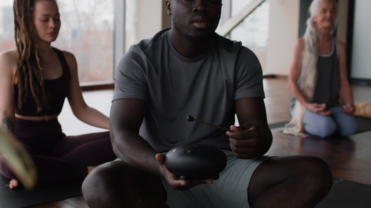 Group Meditation Session with Sound Healing