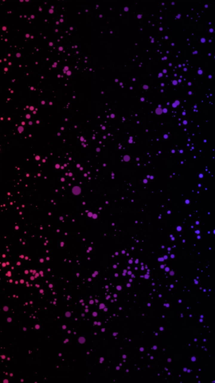 검은 바탕에 추상적인 그라디언트 점