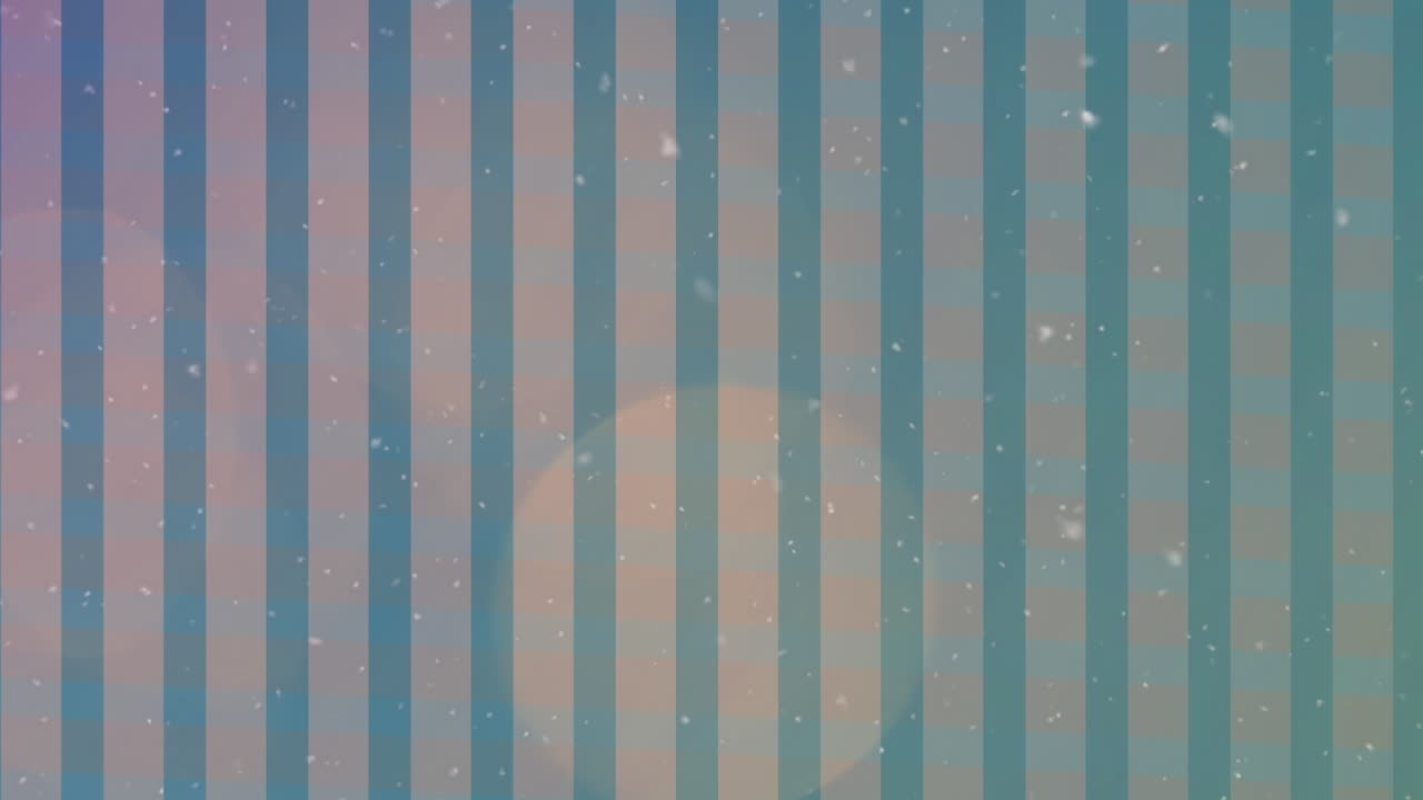 파란색과 노란색의 점, 원 및 변화하는 줄무 ⁇ 의 애니메이션