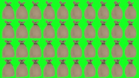 una pantalla verde de 100 dólares con un fondo de tecla cromada.