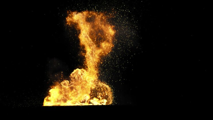 Fiery Explosion