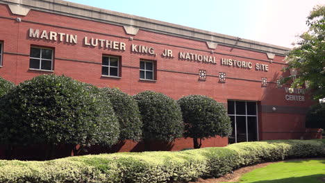 the martin luther king national historic site