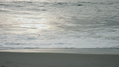 sunset a a beach near san diego, california