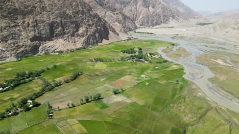 baghlan province from above