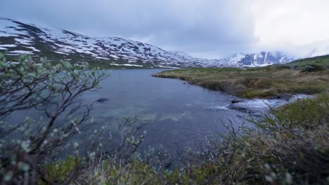 Water-flows-in-a-scenic-river-in-Reykjavik-Iceland