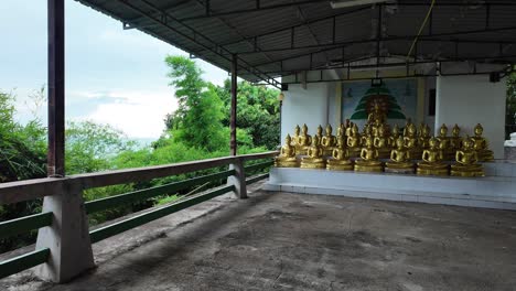 wat khao chedi koh samui temple complex buddhist religion thailand symbol pilgrimage