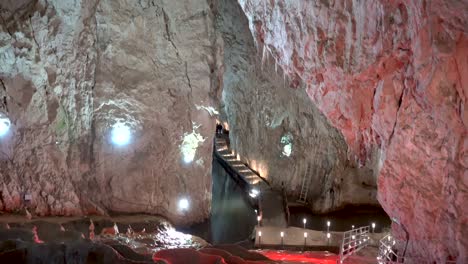 cave and waterfall