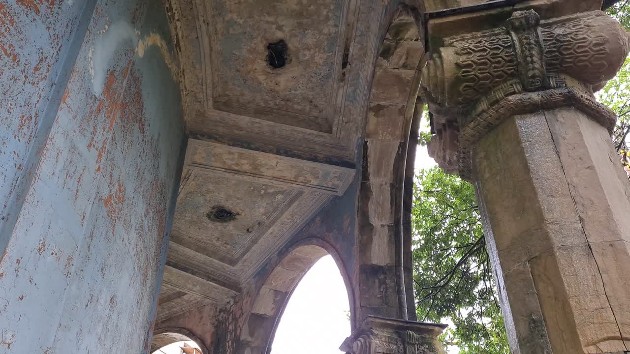 Ruins of an Old Stone Building