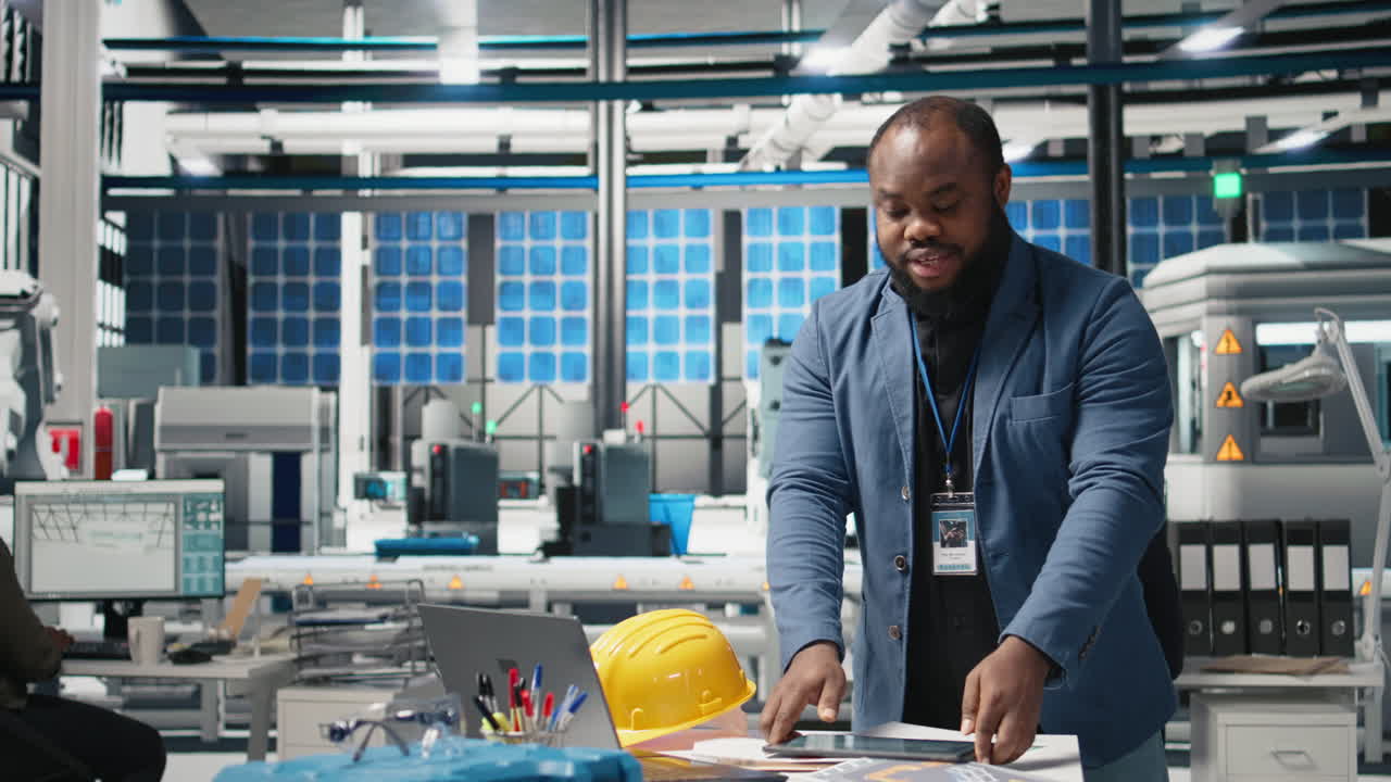 Engineering Factory with People