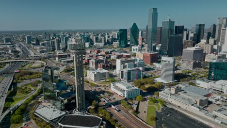 aerial view of dallas, texas