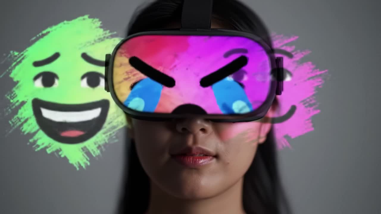 Exploring emotional expressions in virtual reality experiences at a tech exhibition