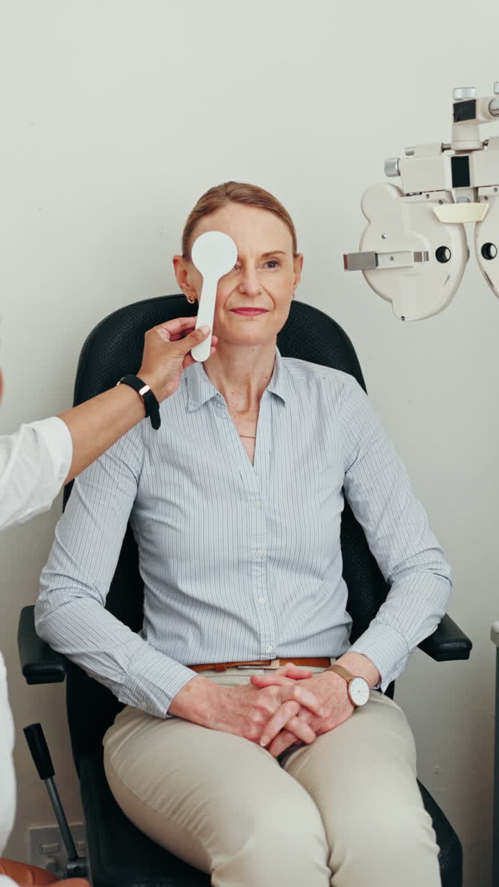 Eye Exam with an Optometrist