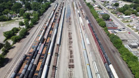 a canadian freight yard located in london canada