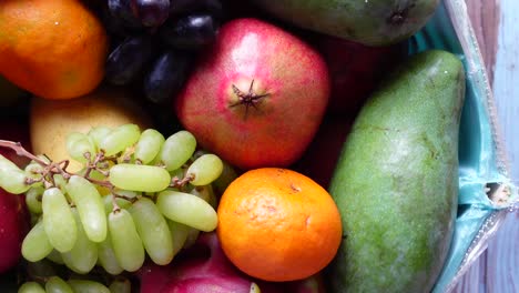assorted fruits in a basket