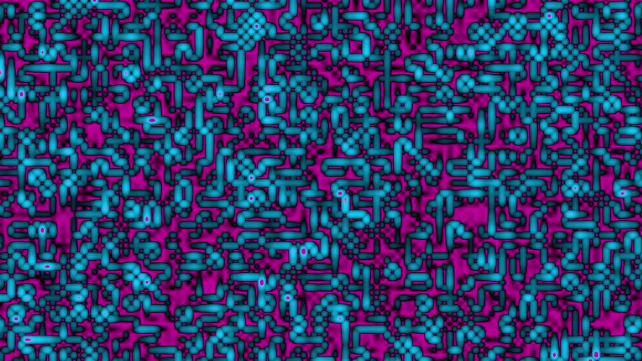 Abstract pipe dream animation, Seamless loop