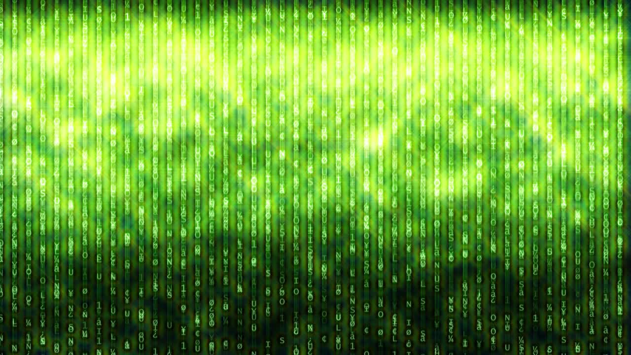 Matrix stile code background 4k