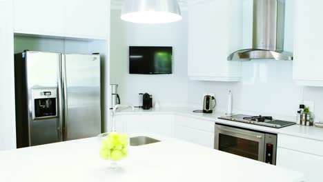 interior of modern kitchen 4k